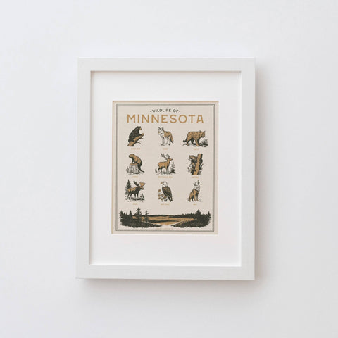 Minnesota Wildlife Print