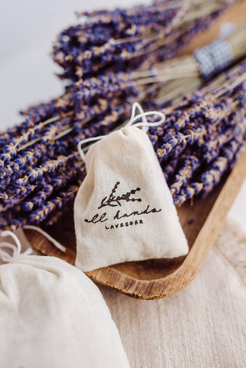 Lavender Flower Sachet Bag