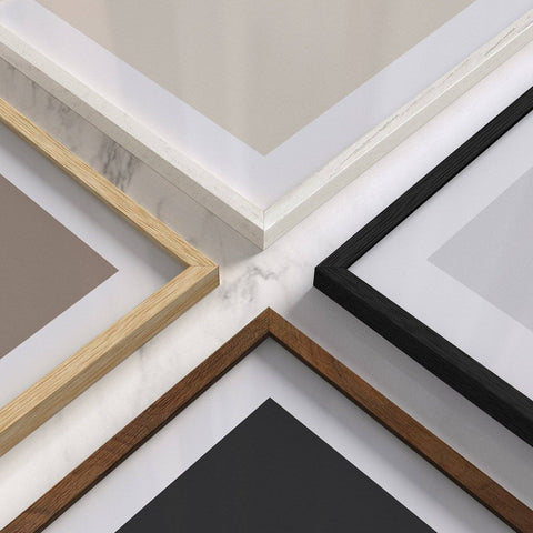 Square Beige Picture Frame - 8x8 or 16x16