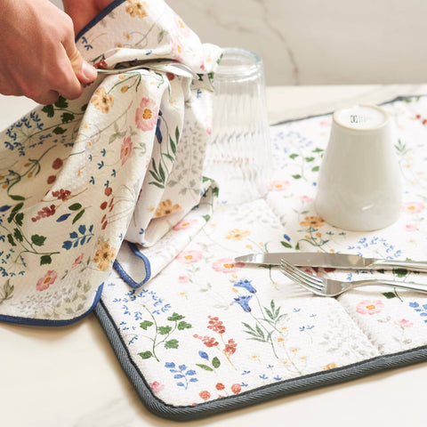 Drying Mat - Serenity Floral
