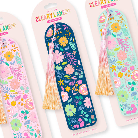 Acrylic Bookmark with Tassel - Choose your design
