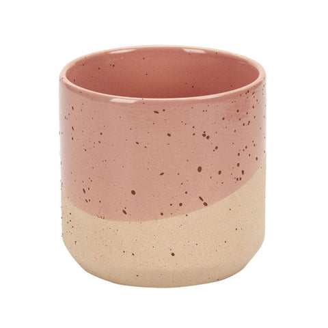 Dipped Glaze Planters/Plant Pots, 5.1"D