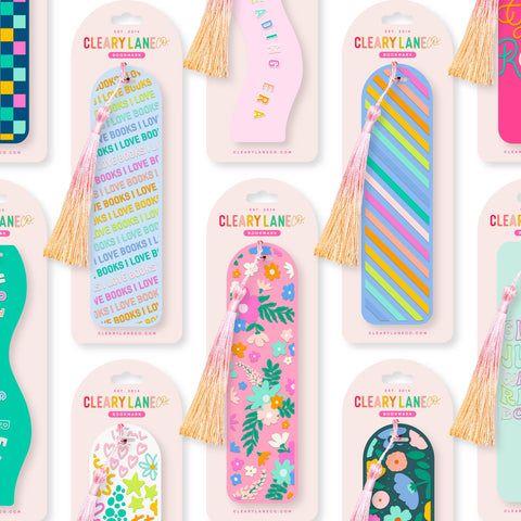 Acrylic Bookmark with Tassel - Choose your design