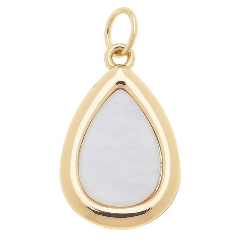 Outline Charm in Mother of Pearl