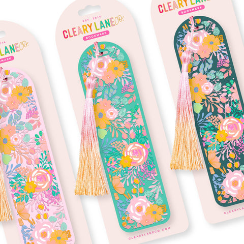 Acrylic Bookmark with Tassel - Choose your design