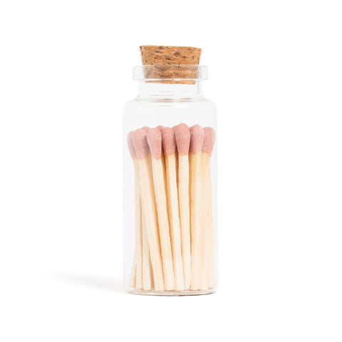 Rose Matches in Small Corked Vial