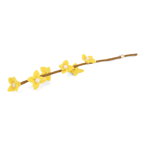 Light Yellow Flowers on Stalk