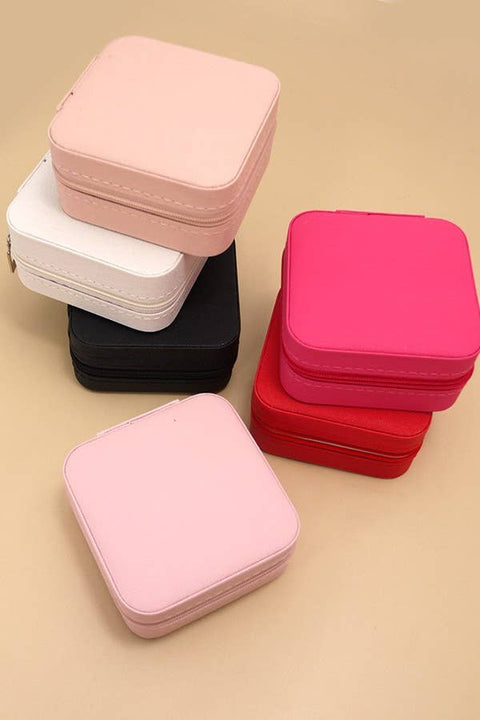 JEWELRY ORGANIZER TRAVEL BOX CASE