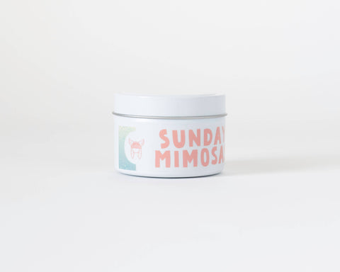 Sunday Mimosas Candle Tin | Spring Collection