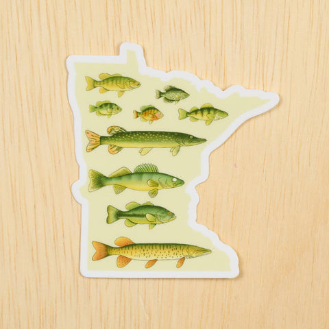 Sticker Minnesota Fish