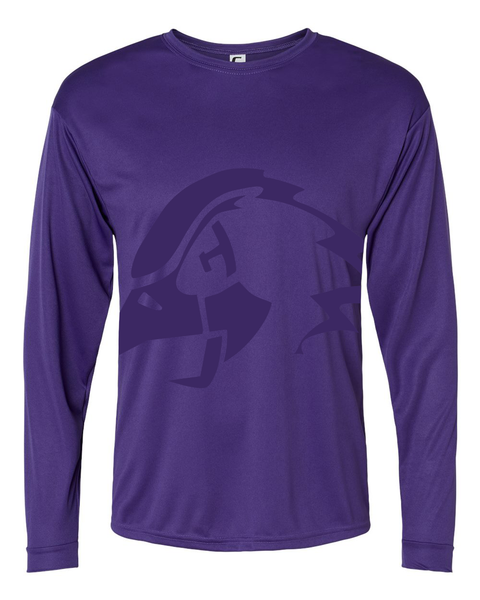 Chaska Mega Hawk Long-Sleeve Performance Tee - Adult & Youth