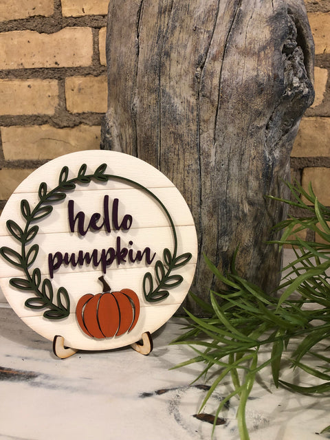 Mini Fall Signs