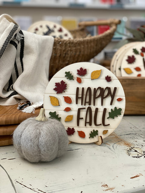 Mini Fall Signs