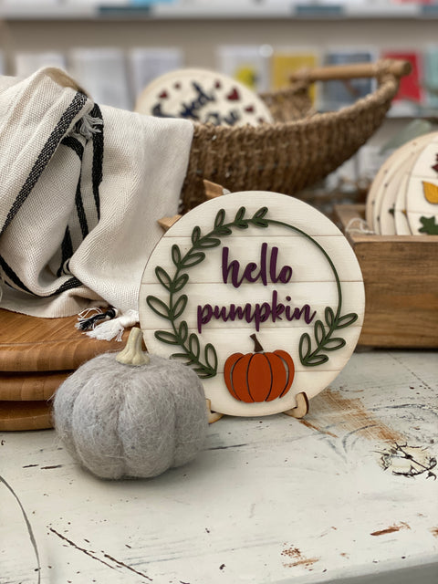 Mini Fall Signs