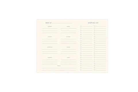 Bon Appetit Meal Planner